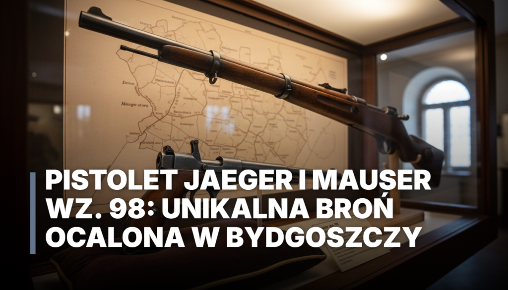 Pistolet Jaeger i Mauser wz. 98: Unikalna broń ocalona w Bydgoszczy