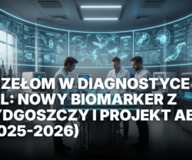 Naukowcy w Centrum Onkologii w Bydgoszczy badają biomarker CLL. Nowoczesne laboratorium, innowacyjny sprzęt diagnostyczny i projekt ABM 2025-2026.